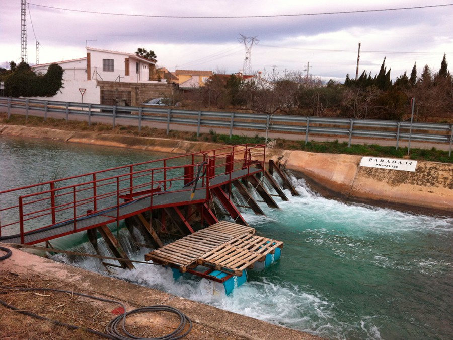Reparación salto de Agua canal Agua de Picassent. Foto 8