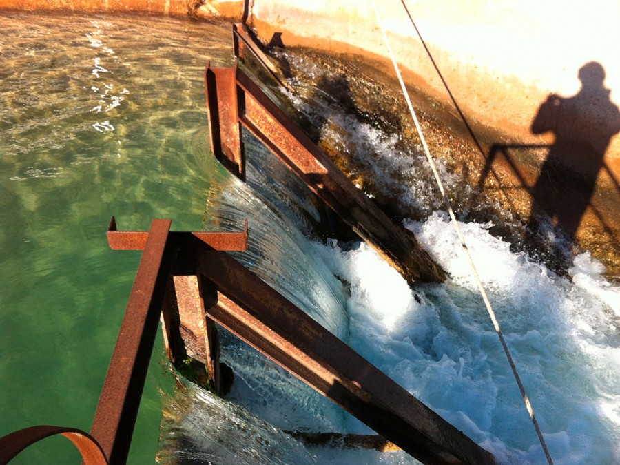 Reparación salto de Agua canal Agua de Picassent. Foto 17
